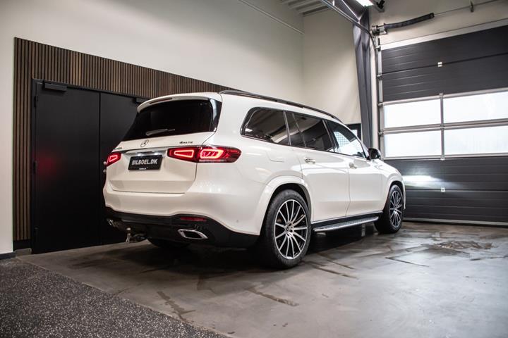 Hvid Mercedes GLS400 d fra 2020