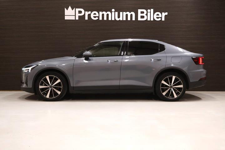 Grå Polestar 2 fra 2021