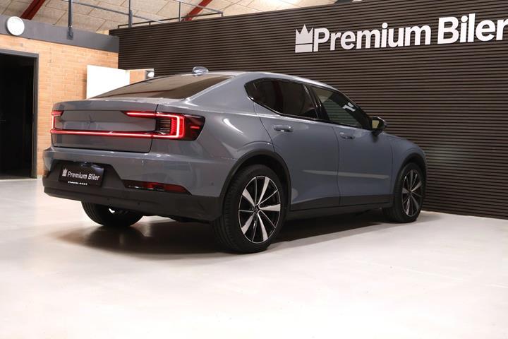 Grå Polestar 2 fra 2021