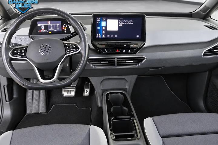 Grå VW ID.3 fra 2021