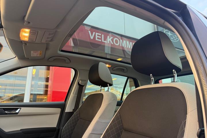 Sort Skoda Fabia fra 2015