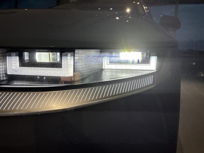 Beige Hyundai Ioniq 5 fra 2021