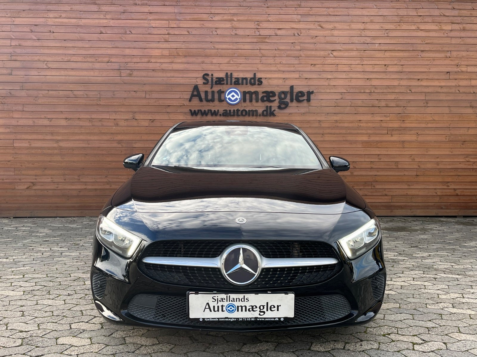 Sort Mercedes A200 fra 2018