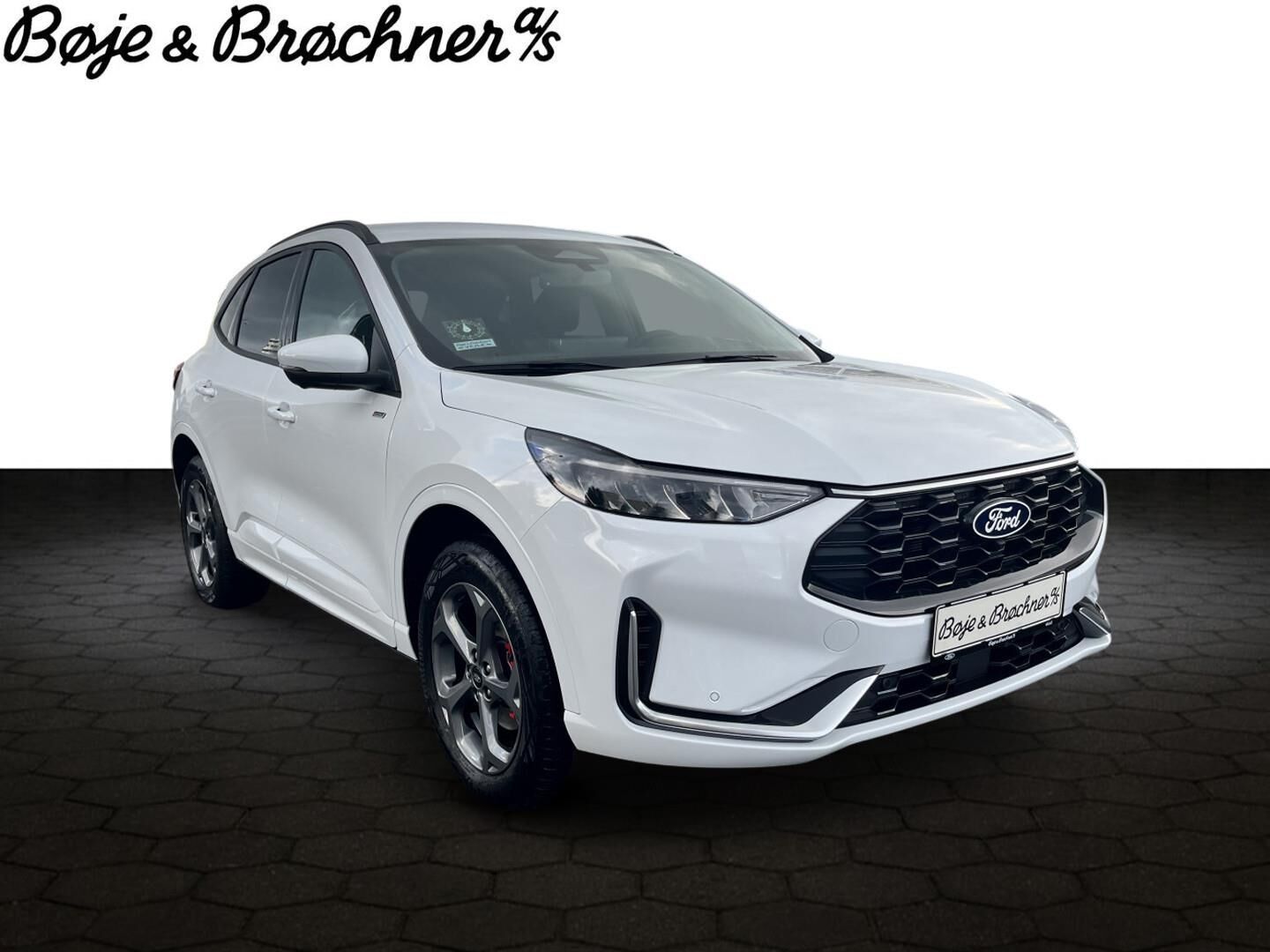 Hvid Ford Kuga fra 2024
