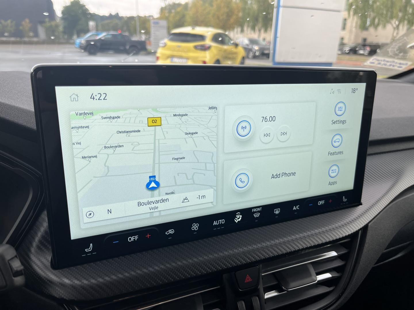 Hvid Ford Kuga fra 2025