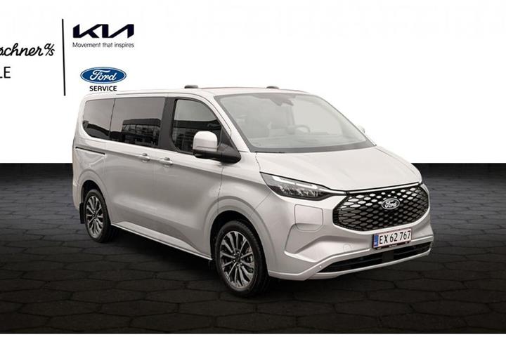 Sølv Ford E-Tourneo Custom 340 L1 fra 2027