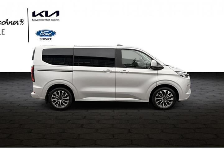 Sølv Ford E-Tourneo Custom 340 L1 fra 2027