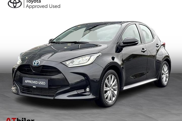 Sort Toyota Yaris fra 2023