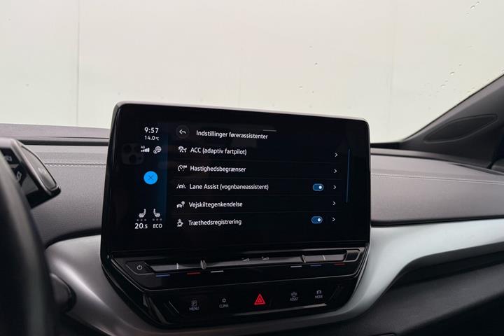 Blå VW ID.4 fra 2023