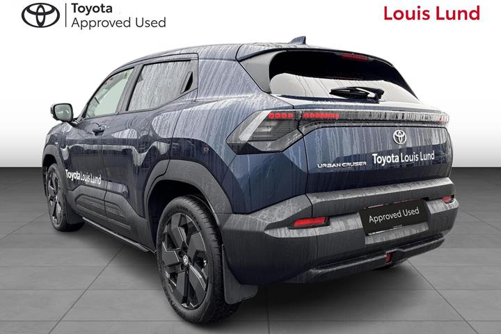 Blå Toyota Urban Cruiser fra 2026