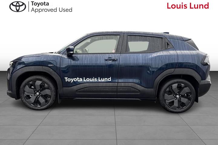 Blå Toyota Urban Cruiser fra 2026