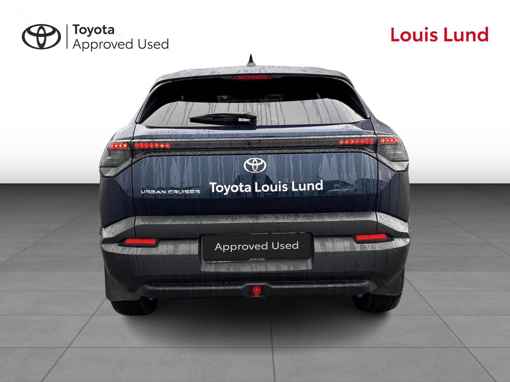 Blå Toyota Urban Cruiser fra 2026