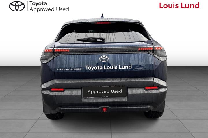 Blå Toyota Urban Cruiser fra 2026
