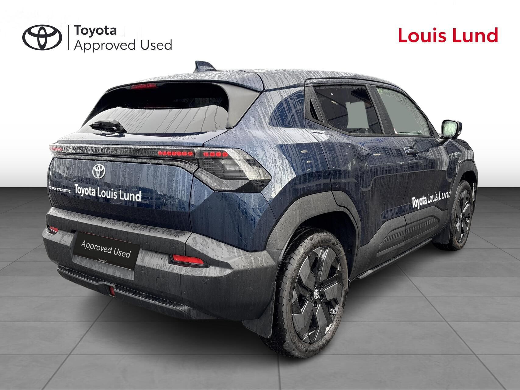Blå Toyota Urban Cruiser fra 2026