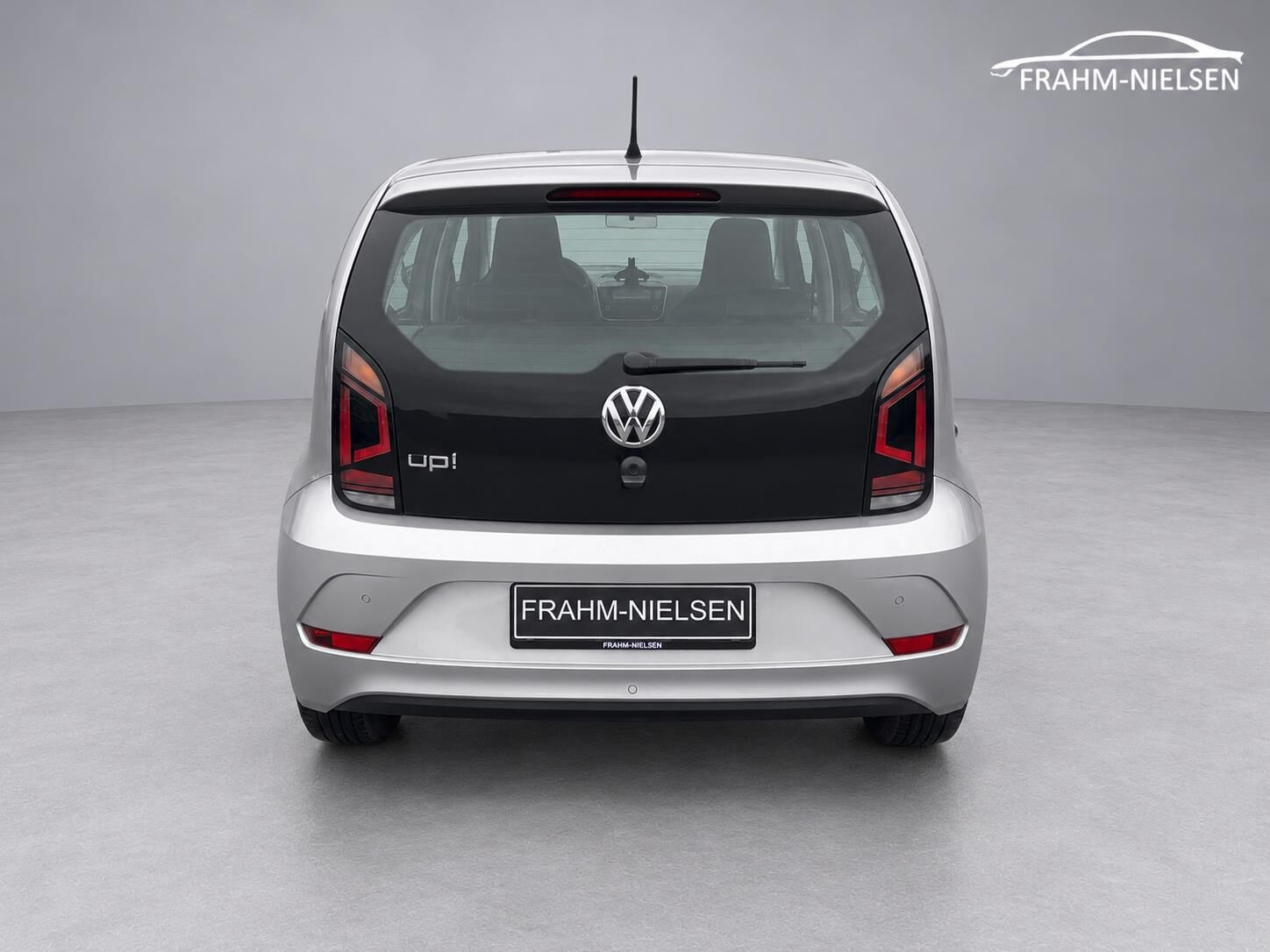 Sølv VW UP! fra 2019