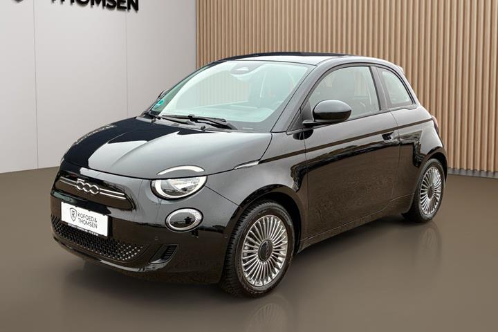 Sort Fiat 500e fra 2023