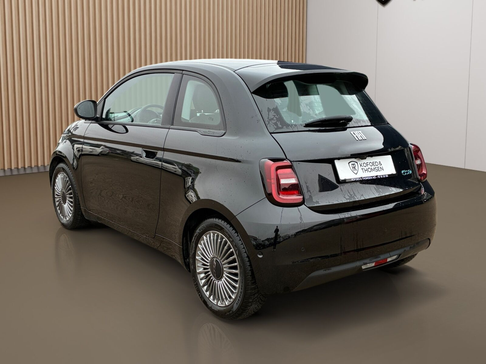 Sort Fiat 500e fra 2023