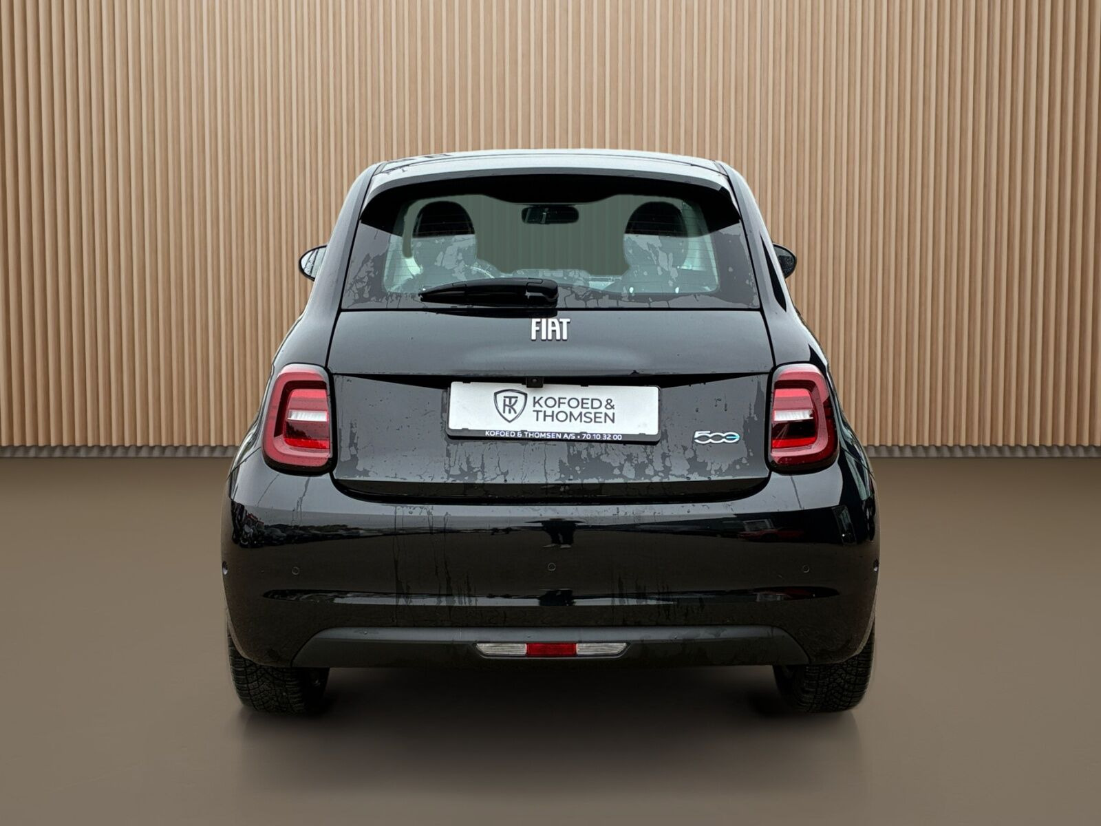 Sort Fiat 500e fra 2023