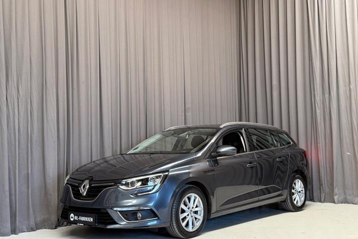 Grå Renault Megane IV fra 2018
