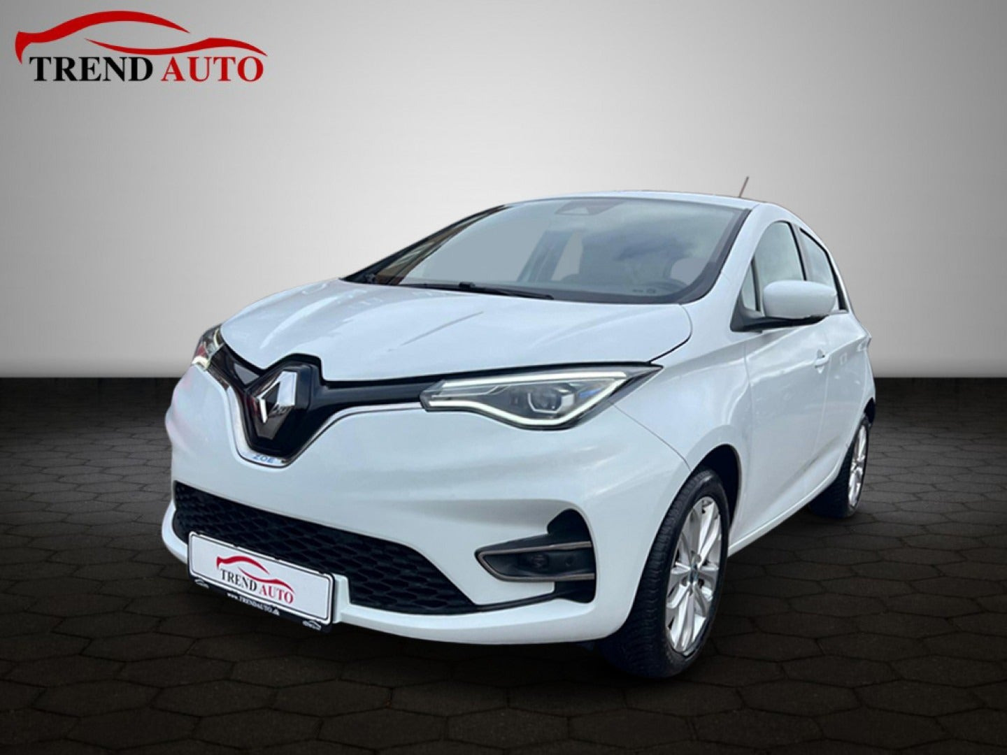 Hvid Renault Zoe fra 2021