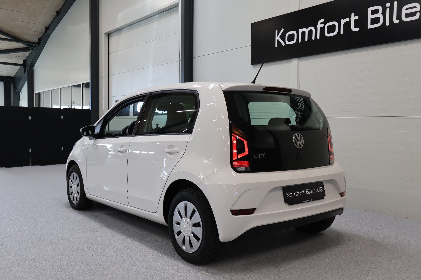 Hvid VW UP! fra 2018