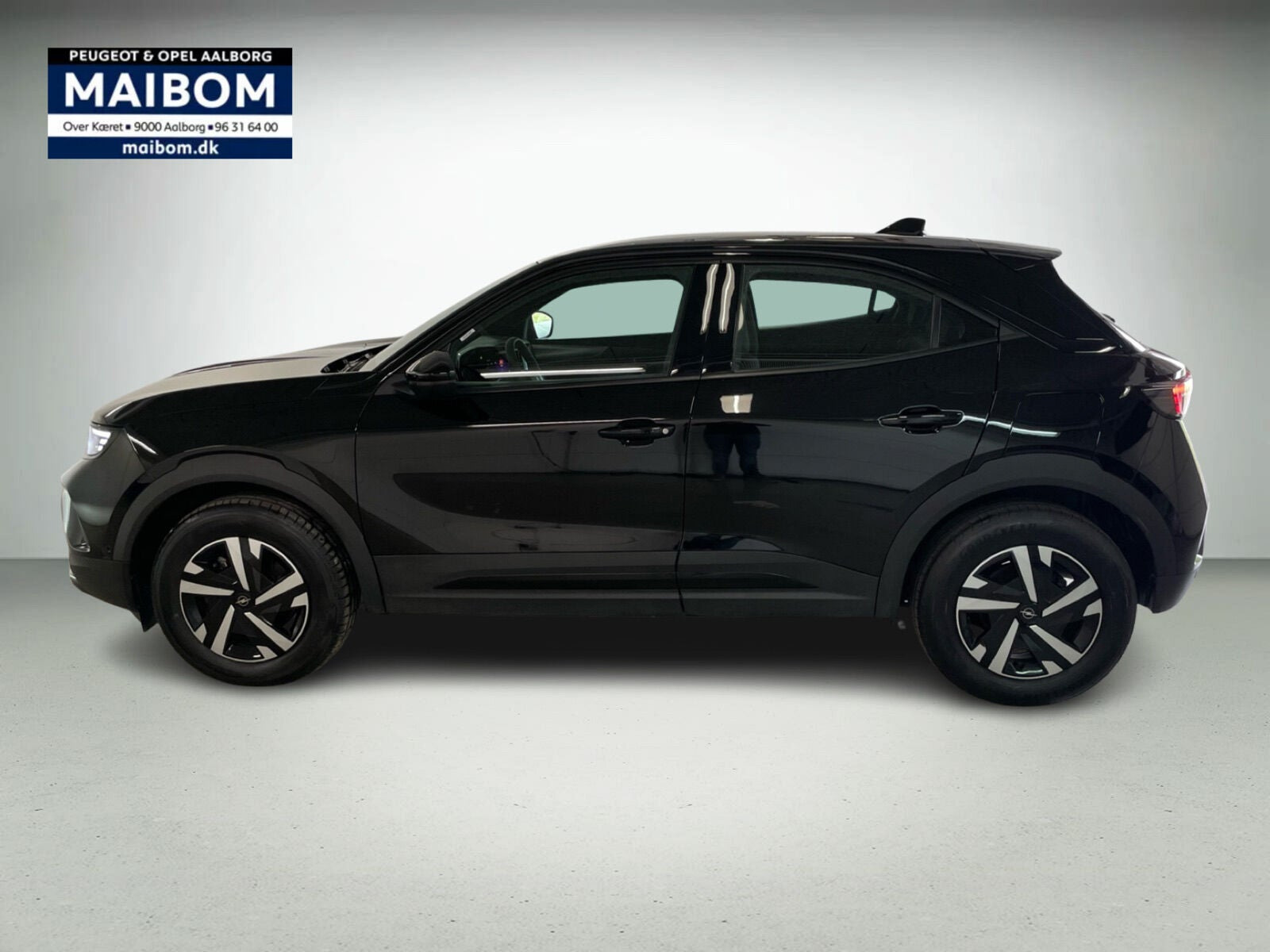 Sort Opel Mokka-e fra 2025