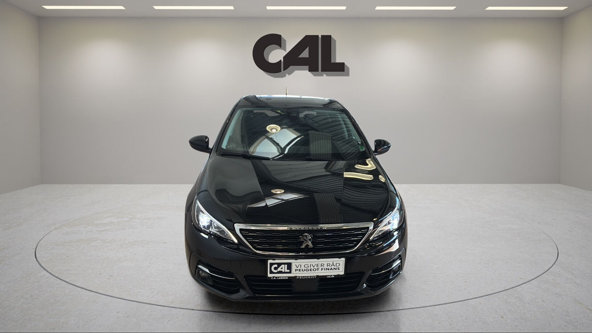 Sort Peugeot 308 fra 2019