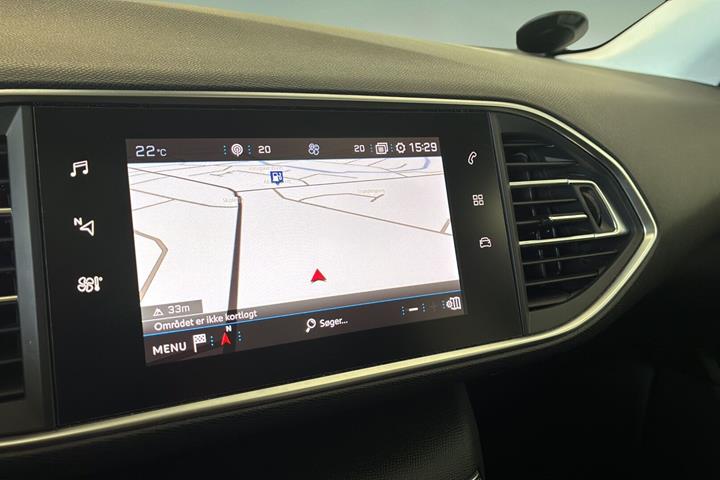Sort Peugeot 308 fra 2019
