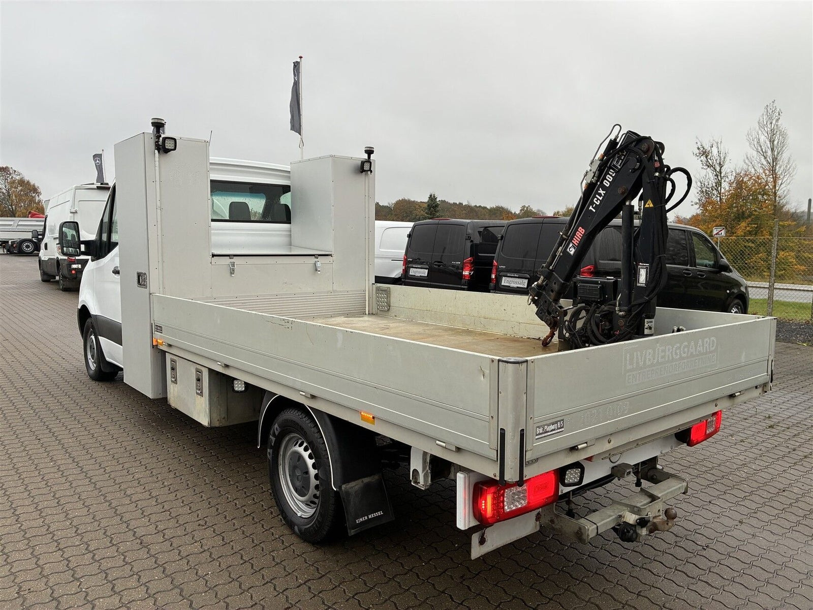 Hvid Mercedes Sprinter 317 fra 2021
