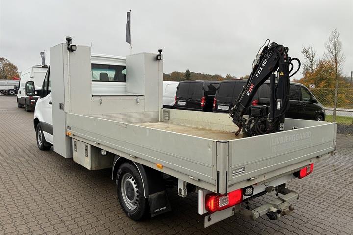 Hvid Mercedes Sprinter 317 fra 2021