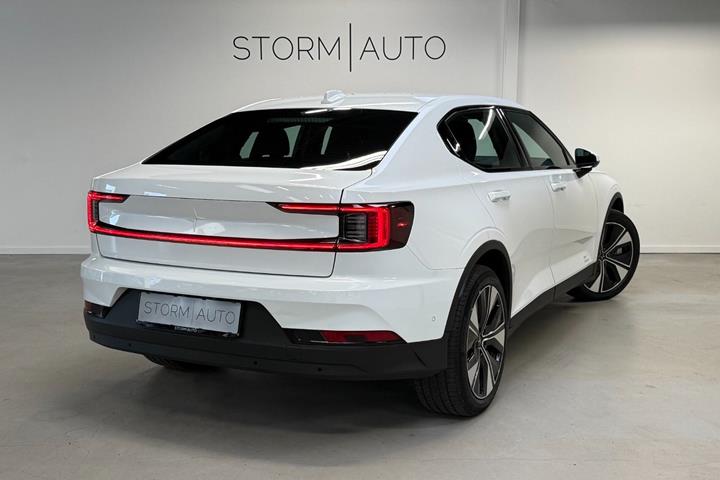 Hvid Polestar 2 fra 2024