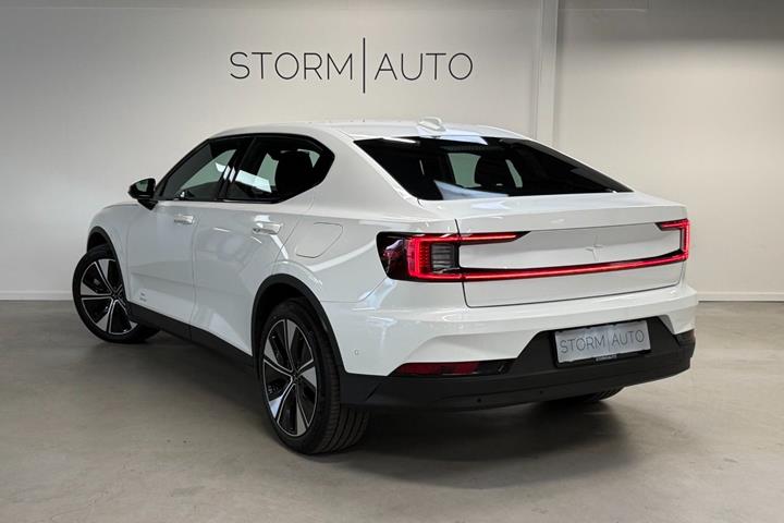 Hvid Polestar 2 fra 2024