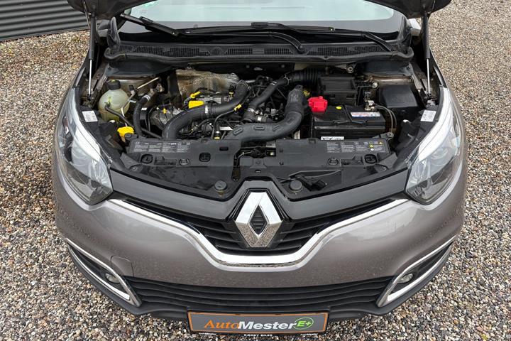 Grå Renault Captur fra 2014