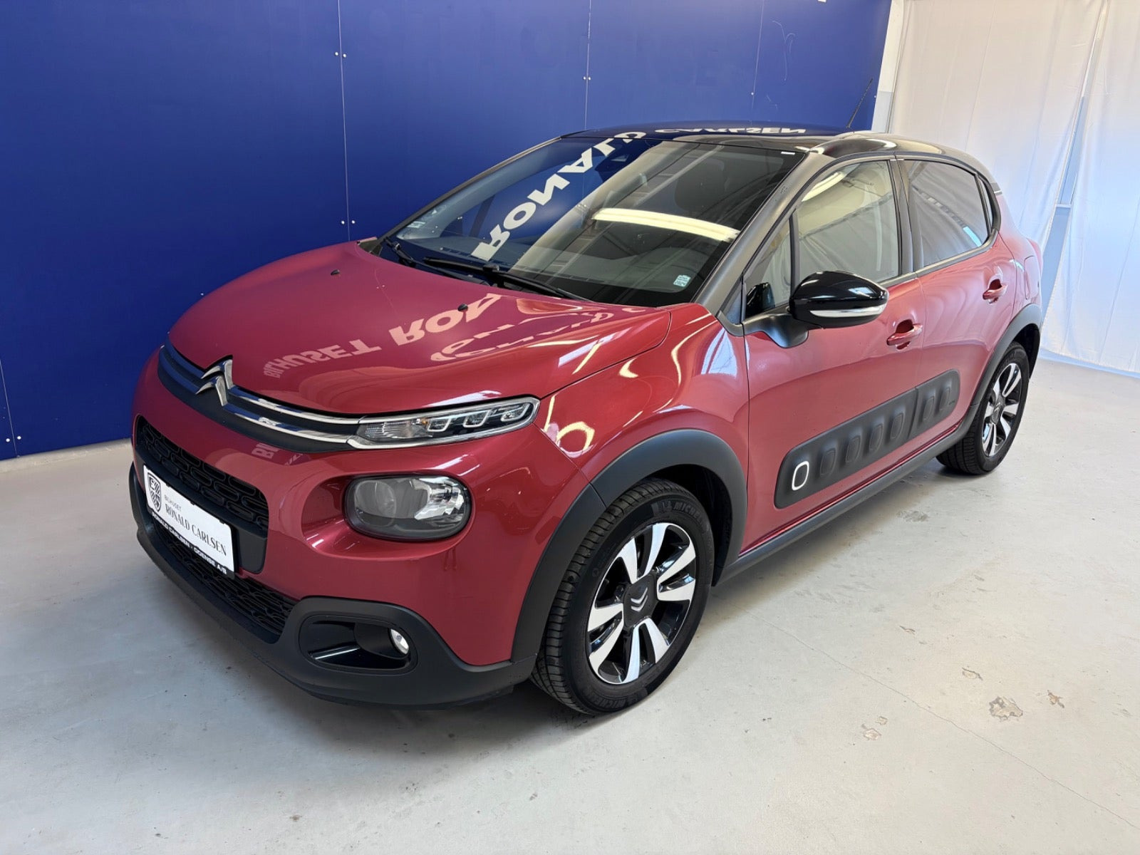 Rød Citroën C3 fra 2020