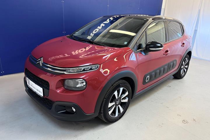 Rød Citroën C3 fra 2020