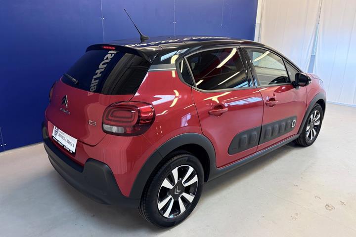 Rød Citroën C3 fra 2020
