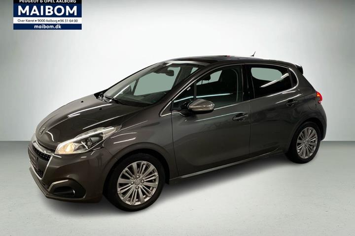Sort Peugeot 208 fra 2018