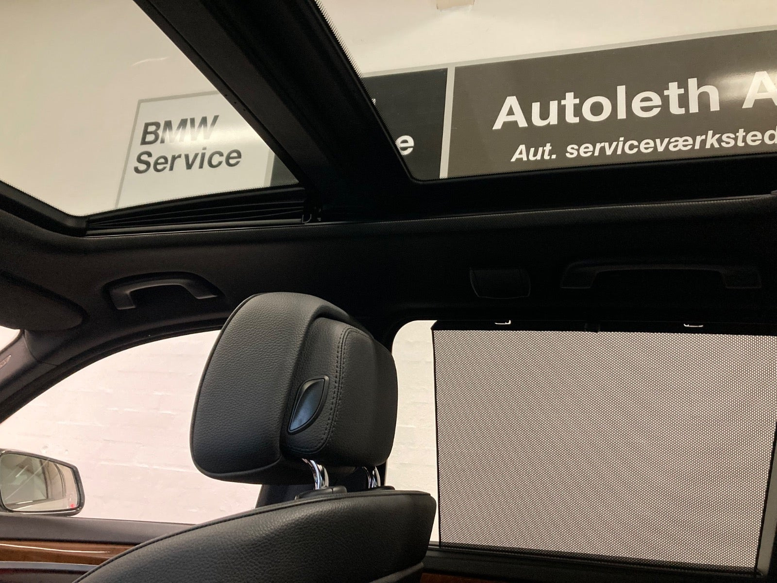 Hvid BMW 530d fra 2013