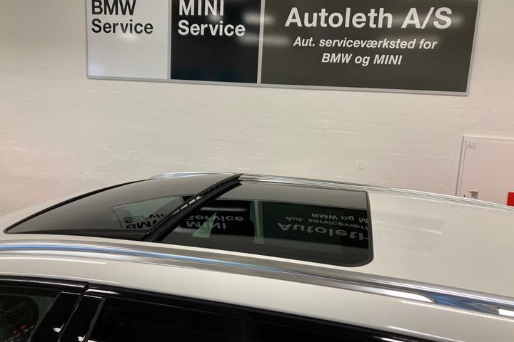 Hvid BMW 530d fra 2013