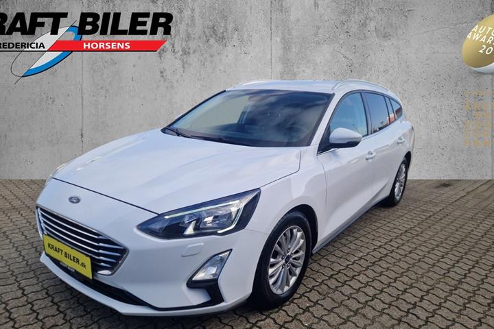 Hvid Ford Focus fra 2021