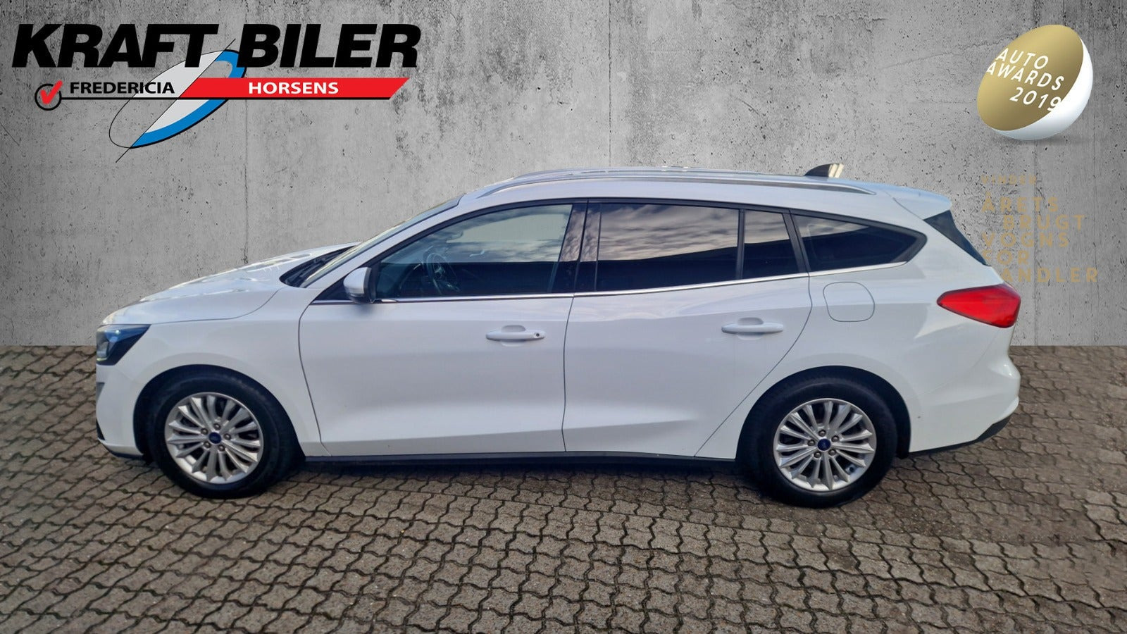 Hvid Ford Focus fra 2021