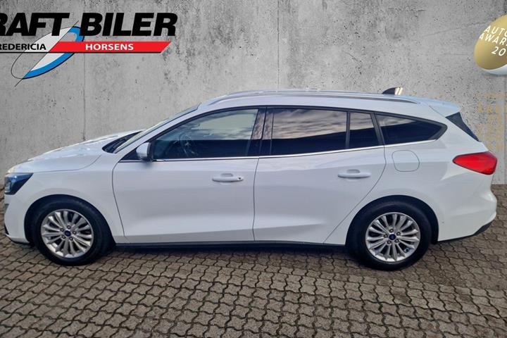 Hvid Ford Focus fra 2021
