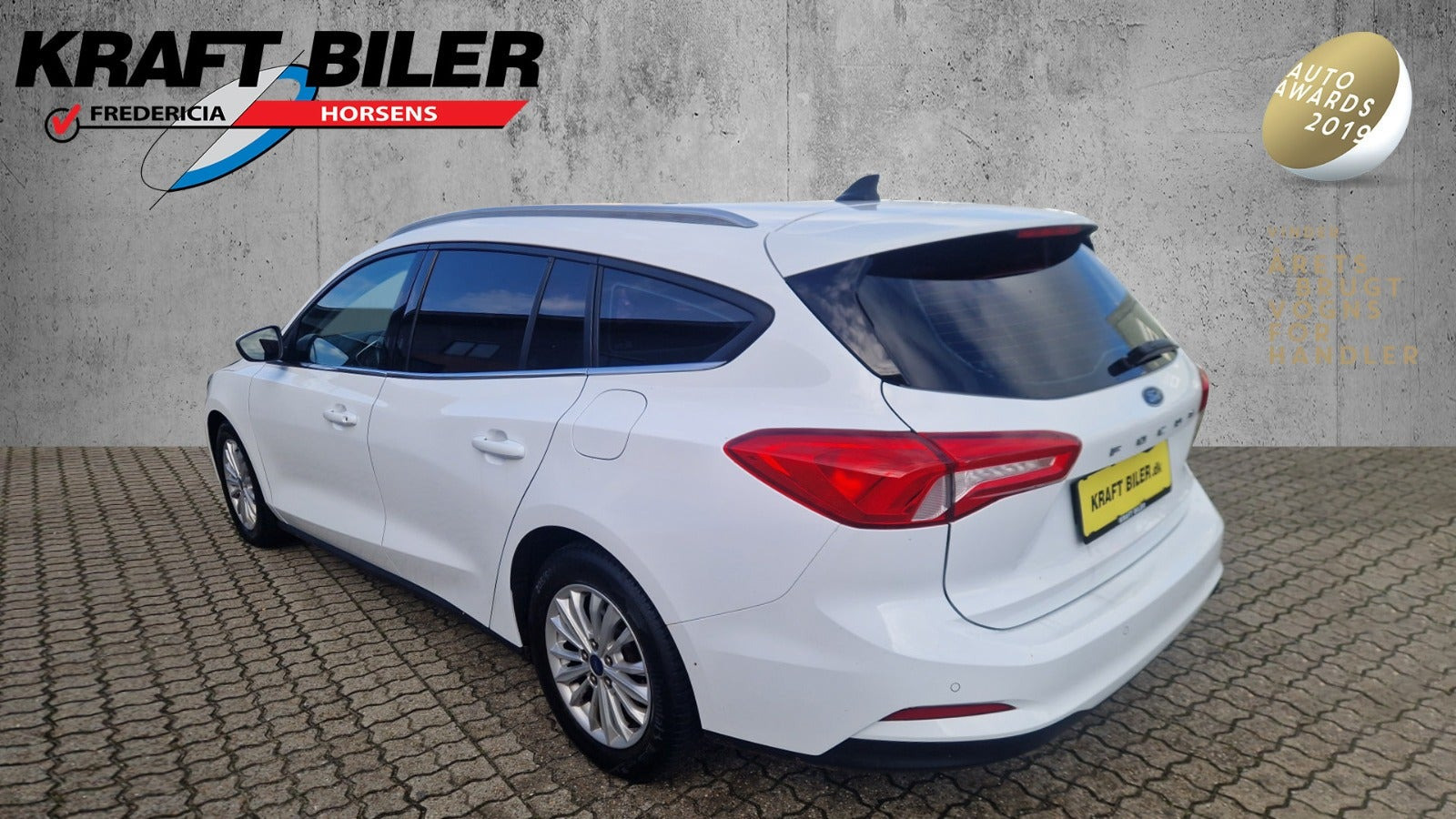 Hvid Ford Focus fra 2021