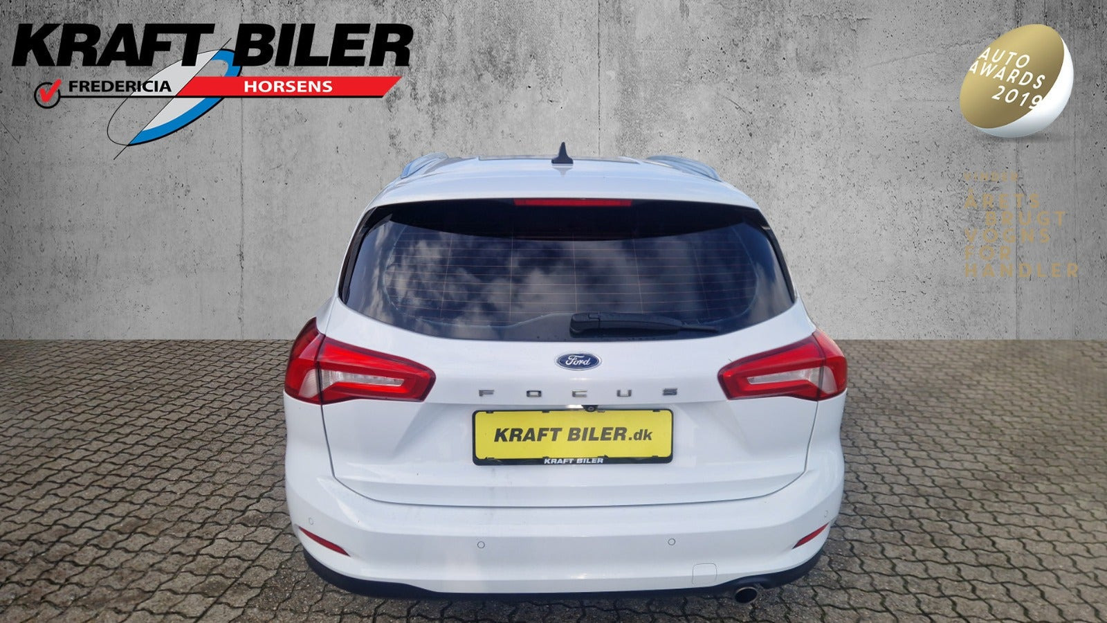 Hvid Ford Focus fra 2021