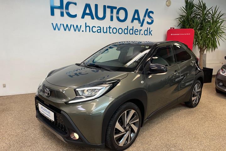 Grøn Toyota Aygo X fra 2022
