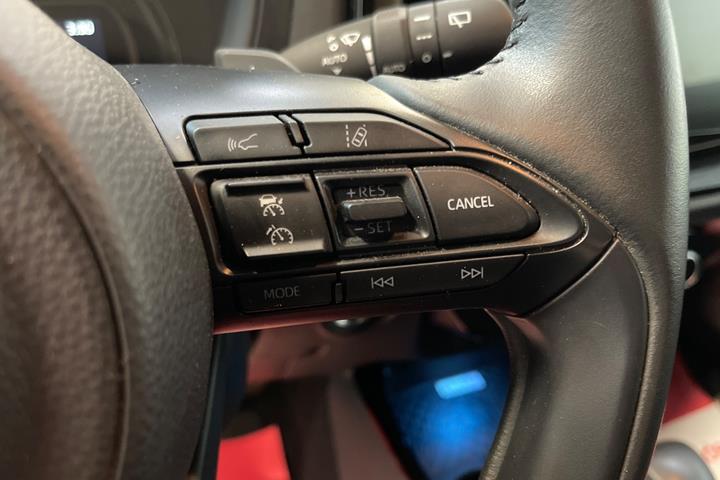 Grøn Toyota Aygo X fra 2022