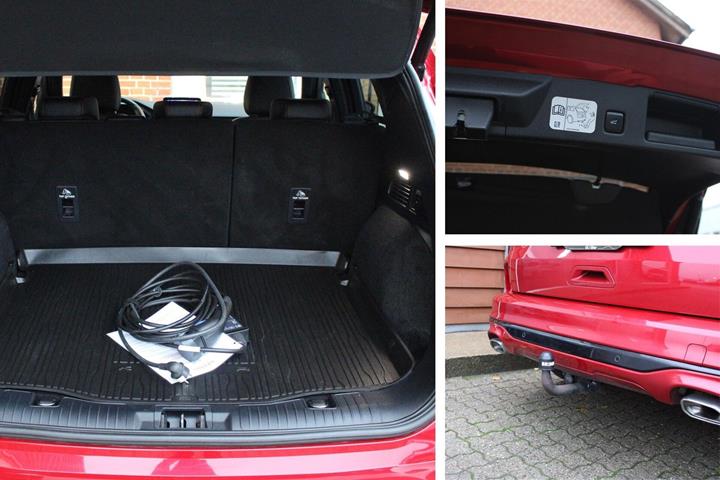Rød Ford Kuga fra 2020
