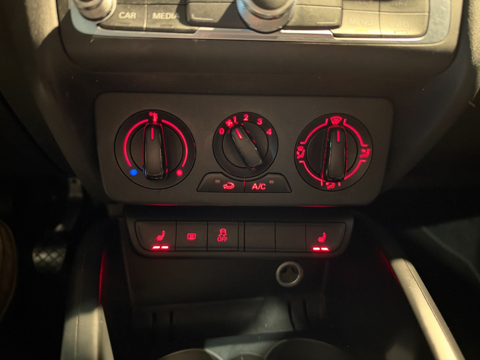 Hvid Audi A1 fra 2016