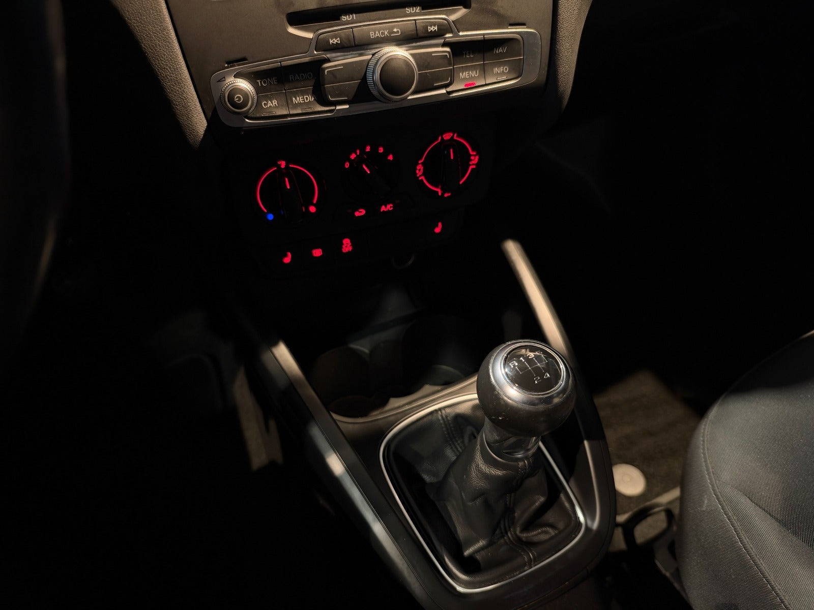 Hvid Audi A1 fra 2016