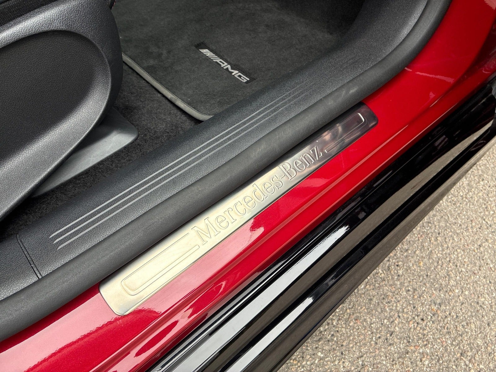 Rød Mercedes CLA250+ fra 2026